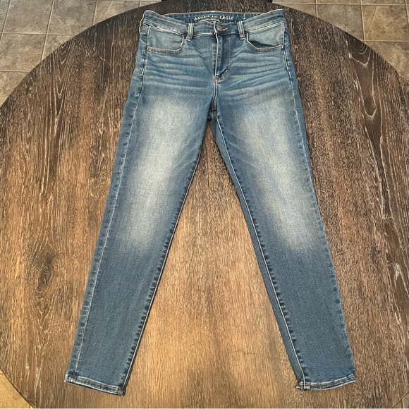 American Eagle Hi-Rise Jeggings Size 12 - Picture 2 of 15